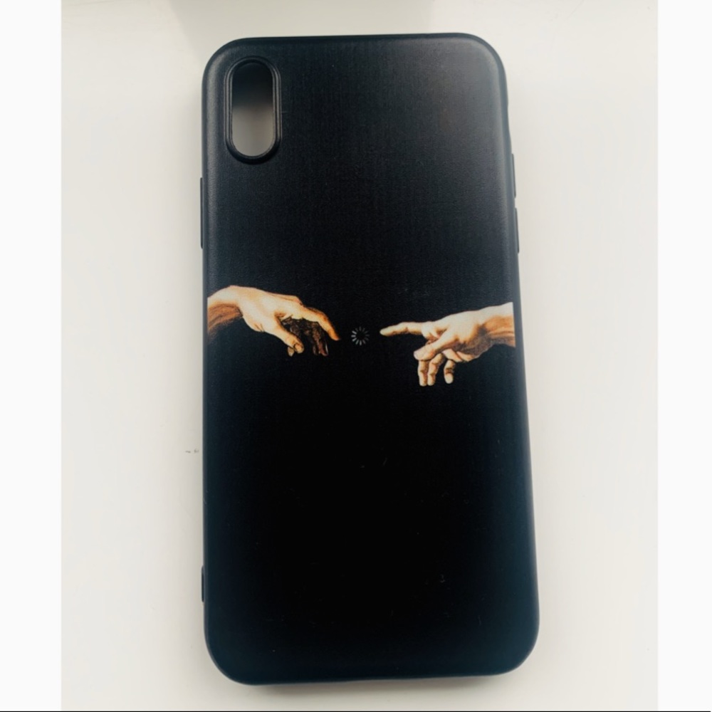 CREATION OF ADAM HANDS SOFT SILICONE IPHONE XS
